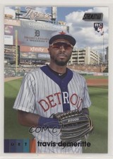 2020 Topps Stadium Club Black Foil Travis Demeritte #126 e6q
