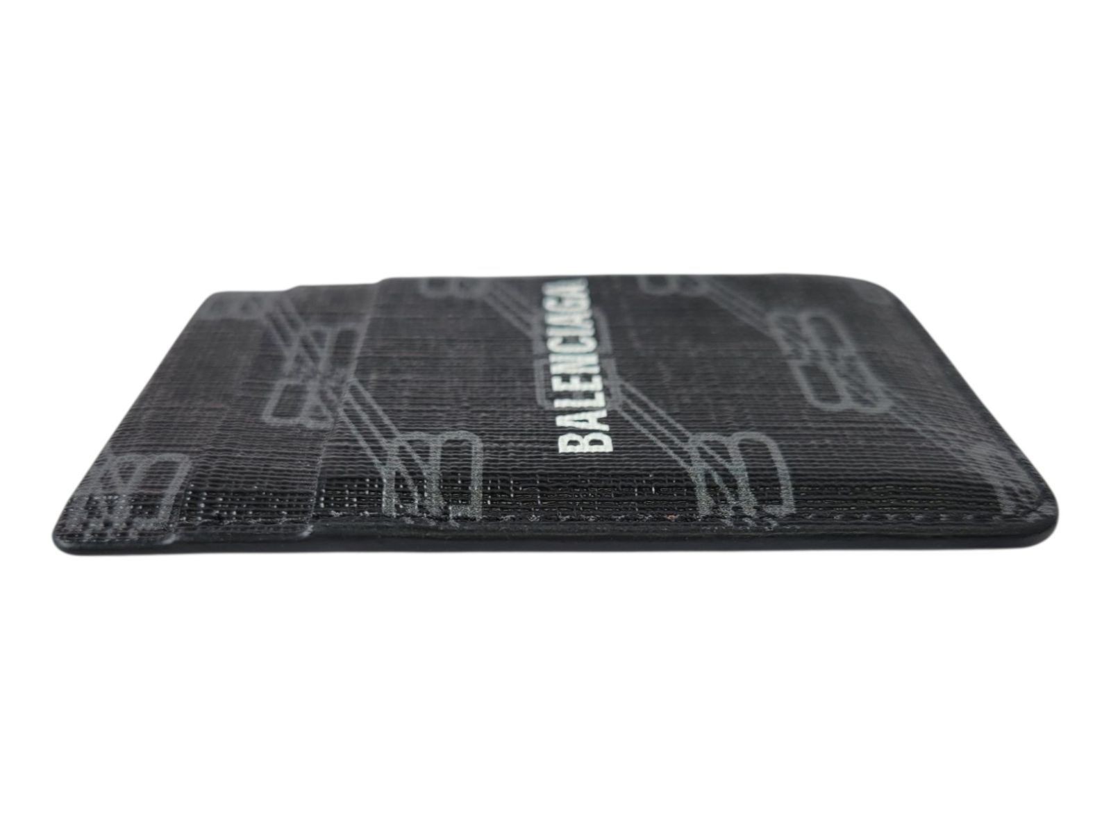 Balenciaga Magnetic Card Case Signature Black Condition thumbnail 3