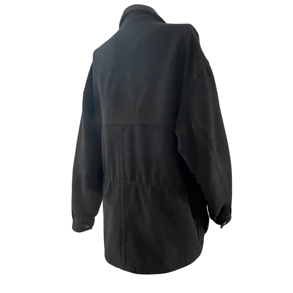 Abrigo Chaqueta Bugatti Pura Nueva Lana Forrada Negra Para Hombre Talla 46 Informal Prendas Exteriores Cálidas Foto 2 de 4