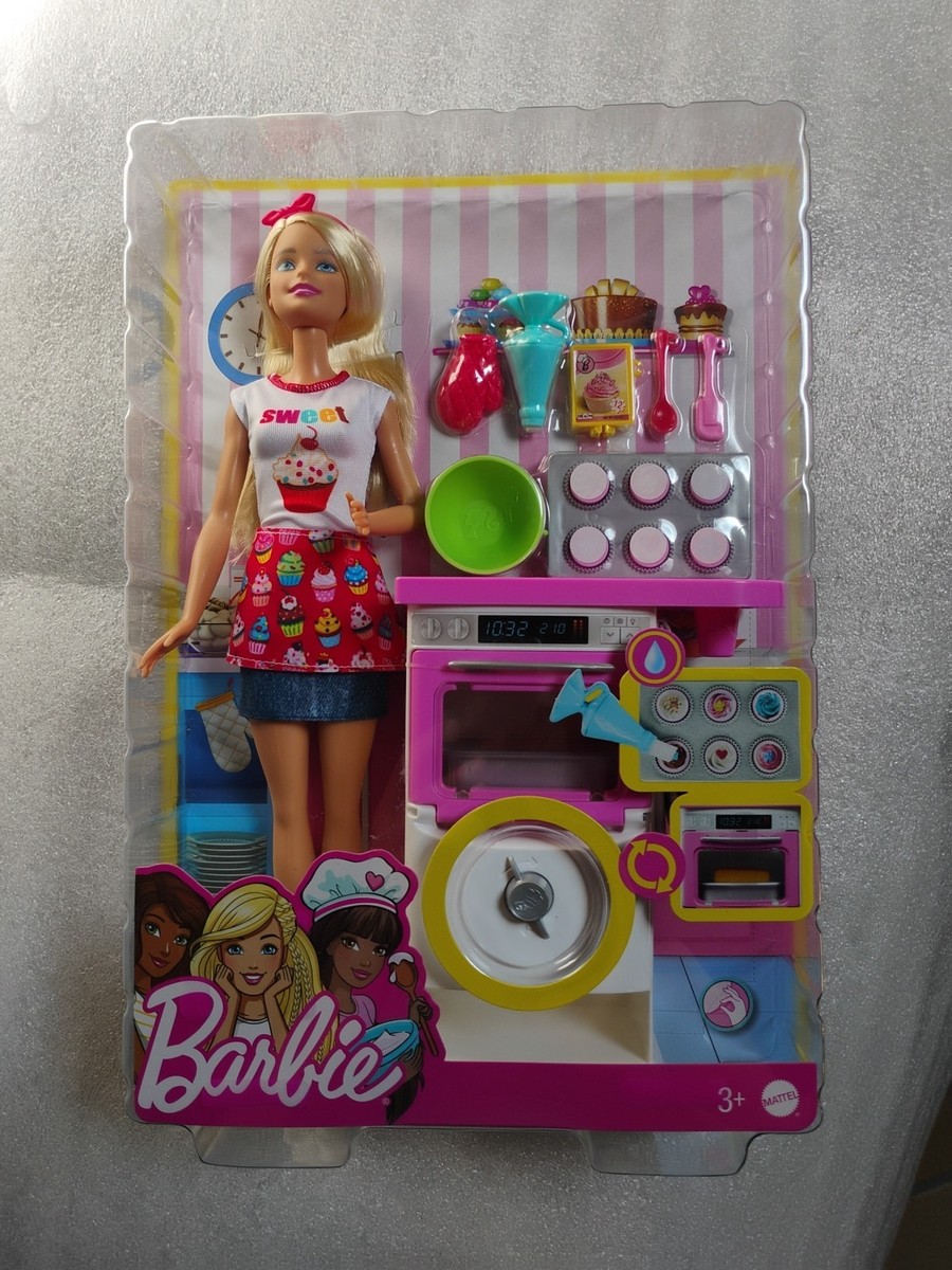 Barbie Dolls Barbie Pasticcera Toys Playset Barbie La Pasticceria