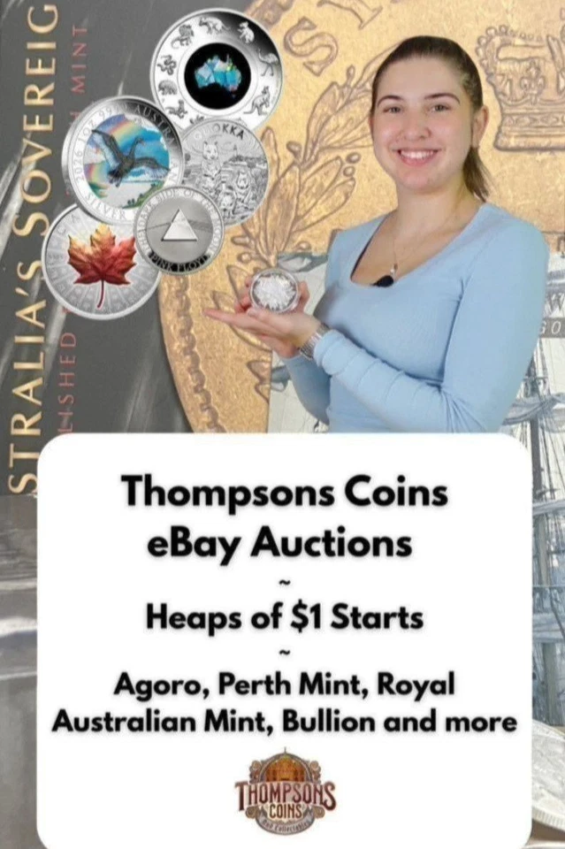 🪙 Thompsons Coins Auction - Agoro, Silver, Gold and More 🪙