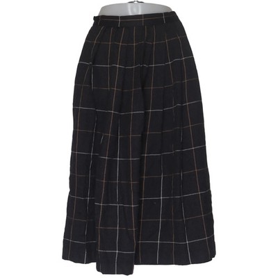 Viyella, Rock, Größe: 40, Grau/Mehrfarbig, Polyester/Wolle, Karo, Damen #P3T