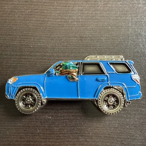 4Runner 2 Sided Pin - Toyota 4 Runner Special Edition Challenge Coin ToYoda Blue