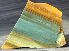 Owyhee Succor Creek Picture Jasper 4.25"x 3.5" Lapidary Rough Slab Cabbing 3