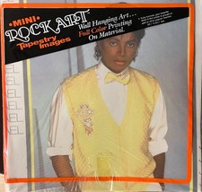 New and Sealed Michael Jackson Mini Rock Art Tapestry Image Wall Art