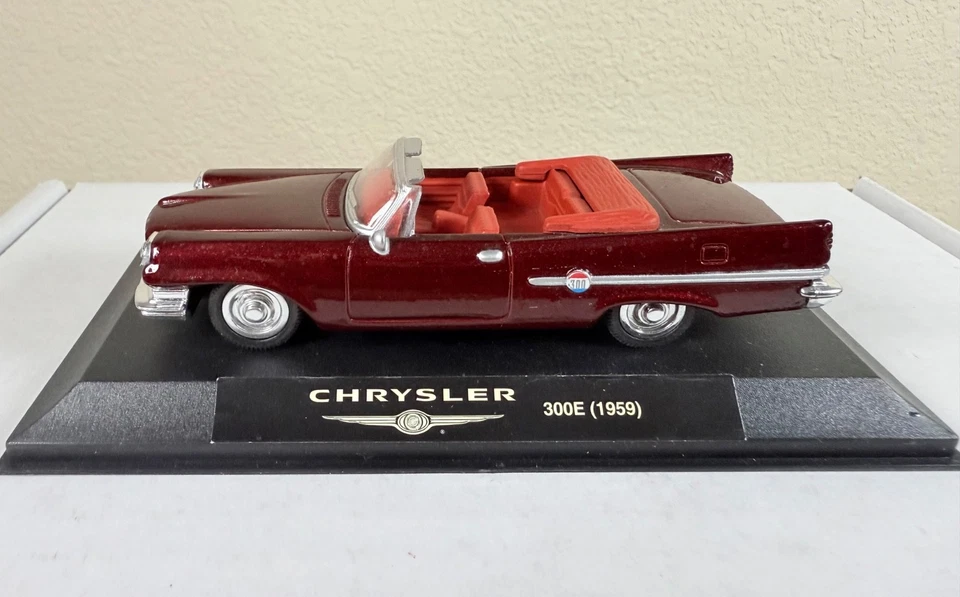 Lot of 4 Used 1/43 Scale New-Ray Classic Cars - Pontiac - Cadillac - 2 Chryslers - Image 2 of 4