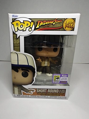 Funko Pop! Indiana Jones Short Round #1412 2023 SDCC International Exclusive