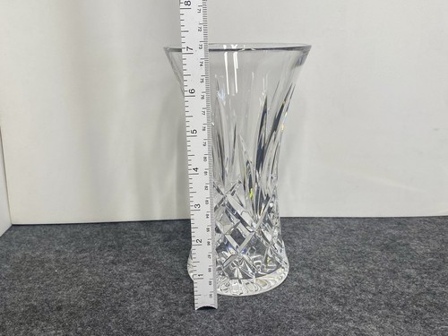 Waterford Clear Crystal Immigrant Vase 7” - Bild 11 von 11