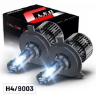 For Nissan Versa 2007-2019 LED Headlight Kit H4 9003 6000K White High/Low Bulbs