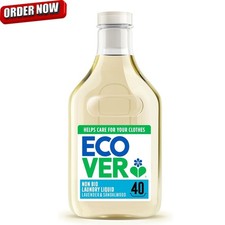 Ecover Concentrated Non-Bio, Laundry Detergent, Laundry Washing 40 Washes, 1.43L 6.89 per litre