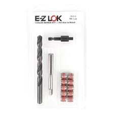 Thread Repair Kit, Self Locking Thread Inserts, 18-8 Stainless Steel, 10