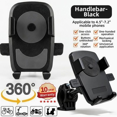 Fahrrad Handy Halterung Smartphone Halter Motorrad Lenker Roller Für Alle Handy