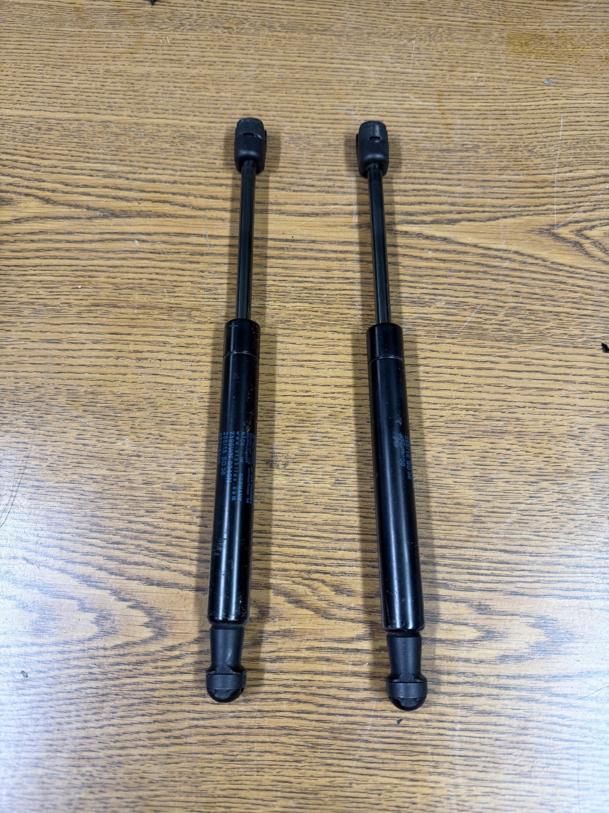 2003-2008 Maserati Quattroporte Left & Right Rear Trunk Lid Support Strut Pair
