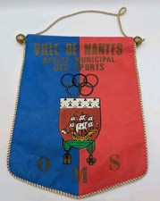 Ville De Nantes OMS Olympics Vintage Banner/Flag 10"X8" Free Post 