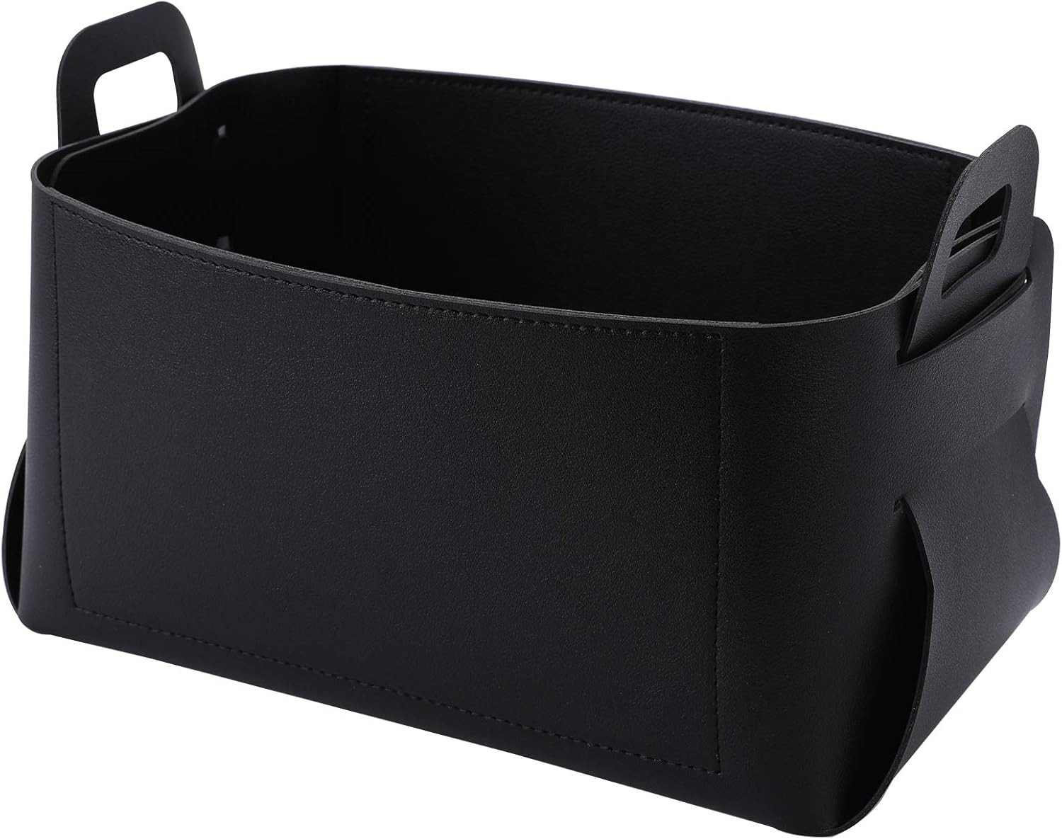 Elegant Leather Valet Tray for Jewelry and Essentials Organizer