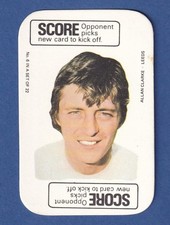 1972-73 A&BC Football Card Game #6 Allan Clarke Leeds United