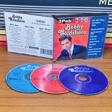 Bobby Goldsboro 36 All-Time Greatest HIts 3 Disc CD Set 2000 EMI RARE