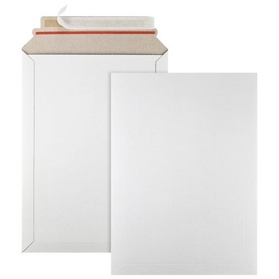 25 Solid Cardboard Mailing Bags White A4 22.9 x 32.4cm 450g Cardboard Envelopes...