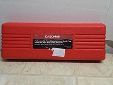 CASOMAN 6PCS 3/8-Inch Drive Magnetic Swivel Spark Plug Socket Set, Include 9/...