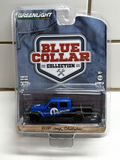 GreenLight Mopar Blue Collar Series 10 1/64 2021 Jeep Gladiator Diecast Blue