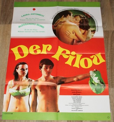 **DER FILOU** Org.Kinoplakat A 1-1974-Laura Antonelli, Alessandro Momo