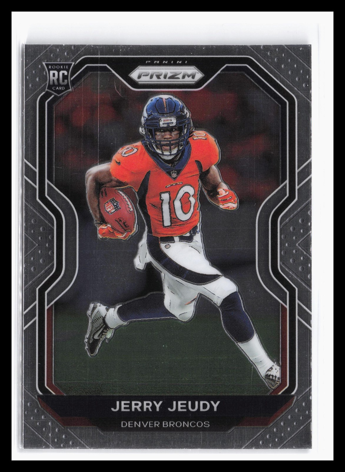2020 Panini Prizm #314 Jerry Jeudy Denver Broncos Rookie