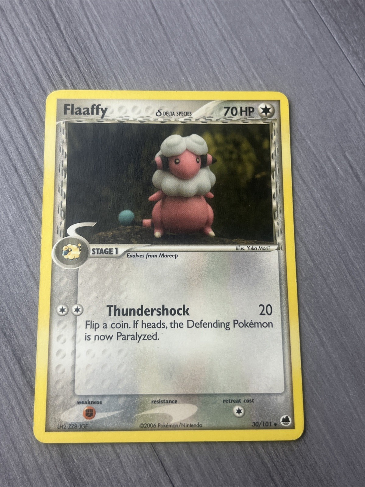 Flaaffy (Delta Species) 30/101 Dragon Frontiers Uncommon LP