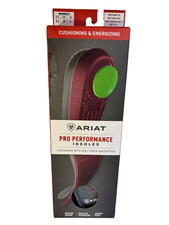 Ariat Women  s Size 8.5 Wide Pro Performance Insoles - Square Toe - Wide NEW
