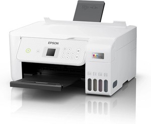 EPSON EcoTank ET-2876 All-in-One WLAN Tintenstrahldrucker + neuer kompletter Satz Tinten