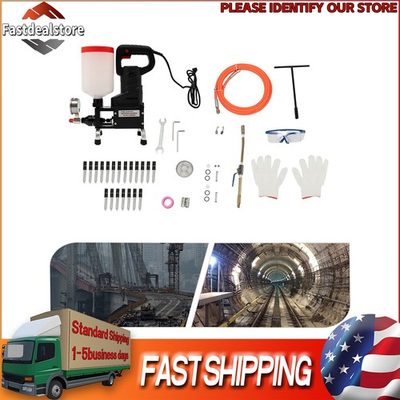 #ad Electric Grouting Machine High Pressure Grouting Injection Pump 0 10000PSI 110V $142.83