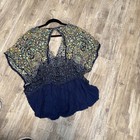 Victoria's Secret Coverup Women's Medium V-Neck Open Back Colorful Beach — photo 6