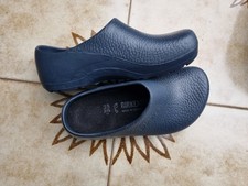 Birkenstock Birkis L4 35 Clog Shoes Blue Chef Made In Germany  Birki's 