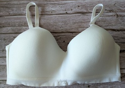 Sloggi EVER Ease gepolsterter BH, Größe XL, weiß, ohne Bügel, Komfort-BH