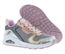 Skechers Uno Metallic Remix PS Girls Shoes