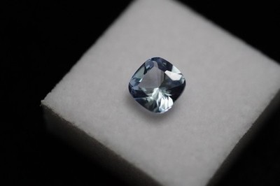 1.60ct Blue Aquamarine Spinel Square Cushion Cut Loose Gemstone