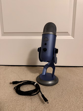 Blue Yeti Logitech USB Microphone 10th Anniversary Edition Midnight Blue