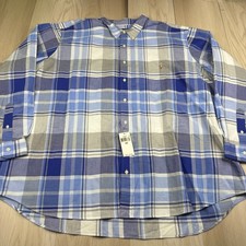 Polo Ralph Lauren Mens Multicolor Long Sleeve Plaid Oxford Shirt Size 4XB NWT