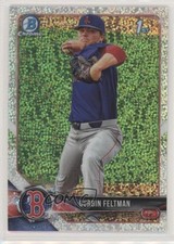 2018 Bowman Draft Chrome Sparkles Refractor Durbin Feltman #BDC-33 6f8