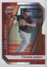 2021 Panini Elite Extra Edition Prime Numbers C Die-Cut /196 Cooper Kinney y0i