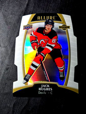 2019-20 Upper Deck Allure White Rainbow Jack Hughes Rookie Die-Cut Mint #100 💥
