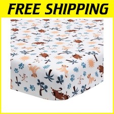 Lion King Adventure Fitted Crib Sheet