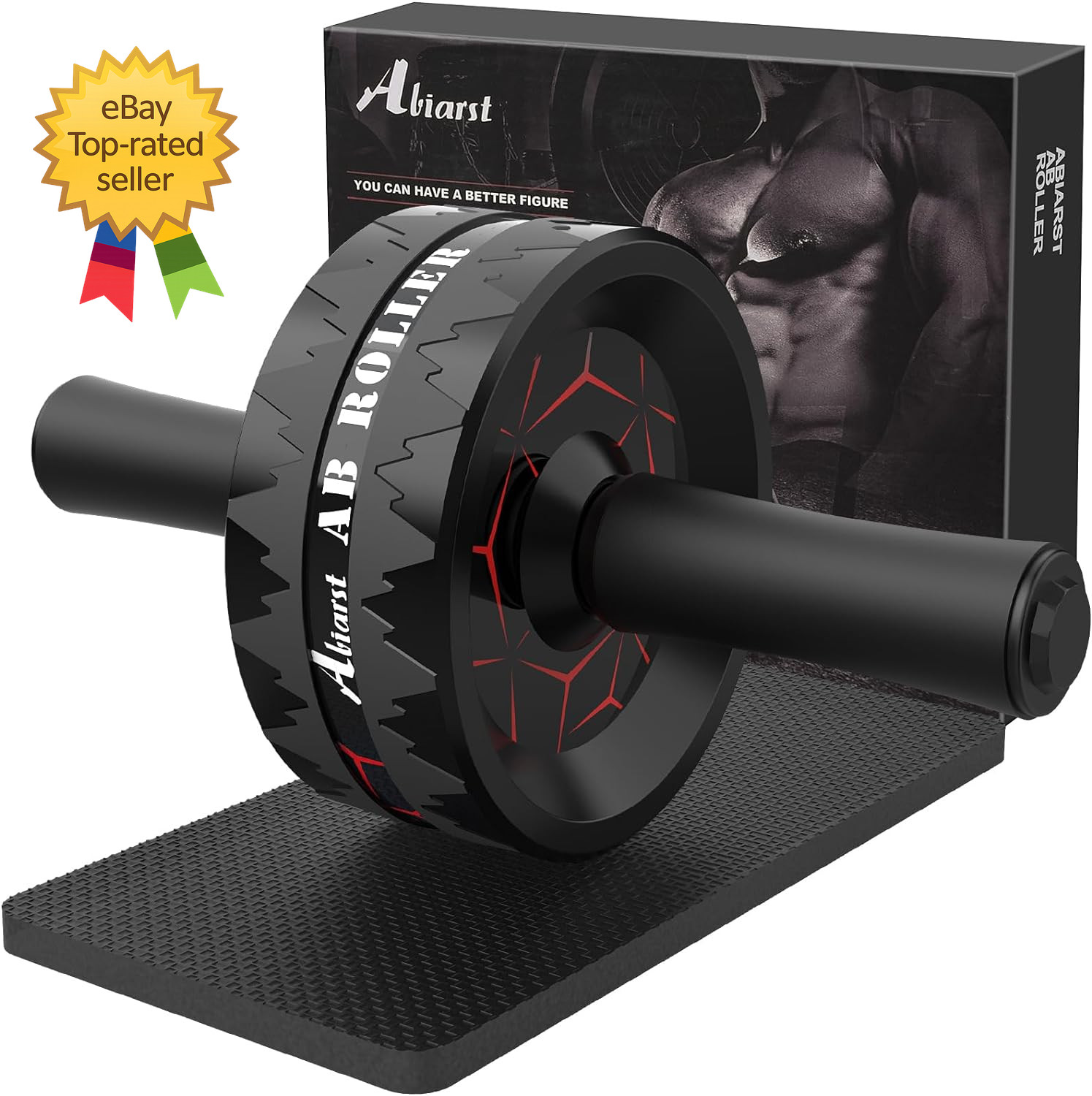 Ab Roller Wheel  Abs Workout Equipment for Abdominal & Core Strength Training