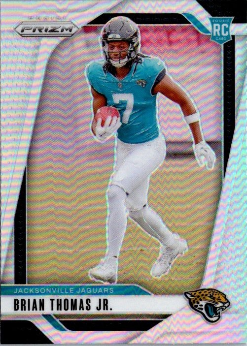 2024 Panini Prizm Rookies Brian Thomas Jr. #314 Silver Holo Rookie RC Jaguars