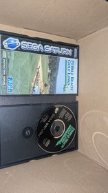 Sega Saturn games X2 PAL region Pebble Beach Golf Links & euro 96 both C.I.B