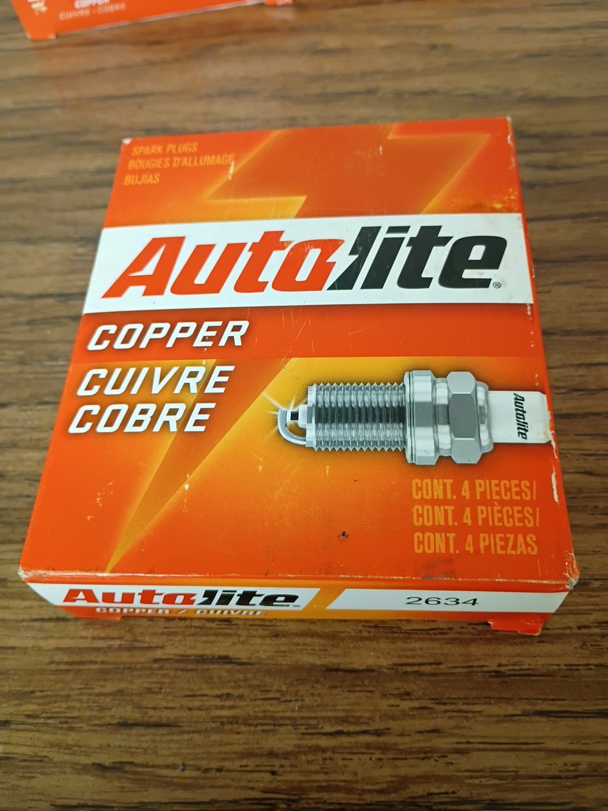 Autolite 2634 Copper Core Spark Plugs - 4-Pack