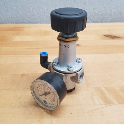 #ad ND 25 NW 6 Pressure Regulator 0.5 10 Bar 3 8quot; NPT USED $24.36