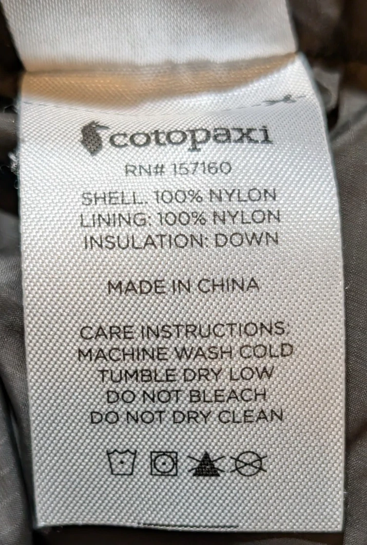 Cotopaxi Men's Solazo Goose Down Puffer Jacket Size Medium - product detail image 12