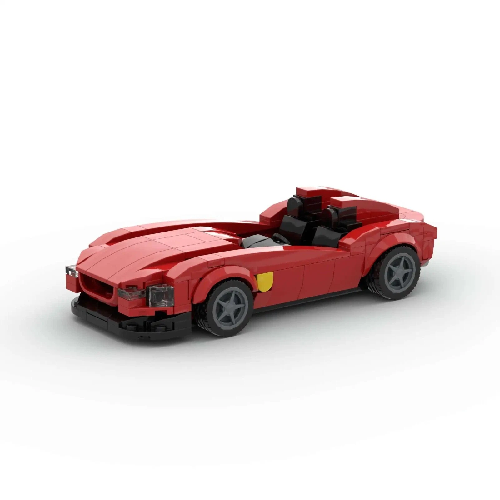 MOC LEGO Car: Ferrari Monza SP2 Red Speed Champions style