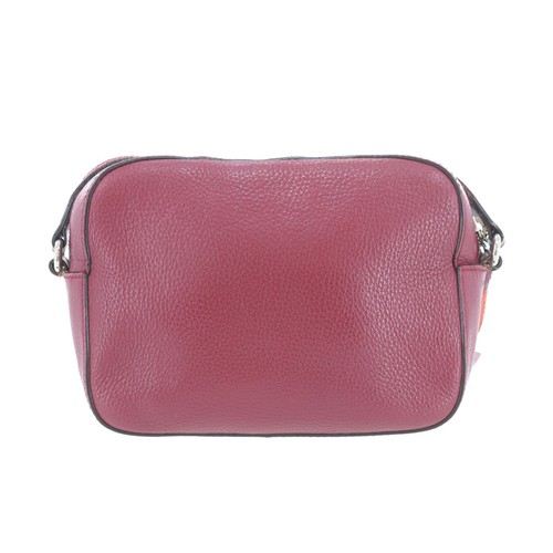 GUCCI Used Studded Soho Disco Crossbody Shoulder Bag Bordeaux Leather #AG432 S - Picture 4 of 16