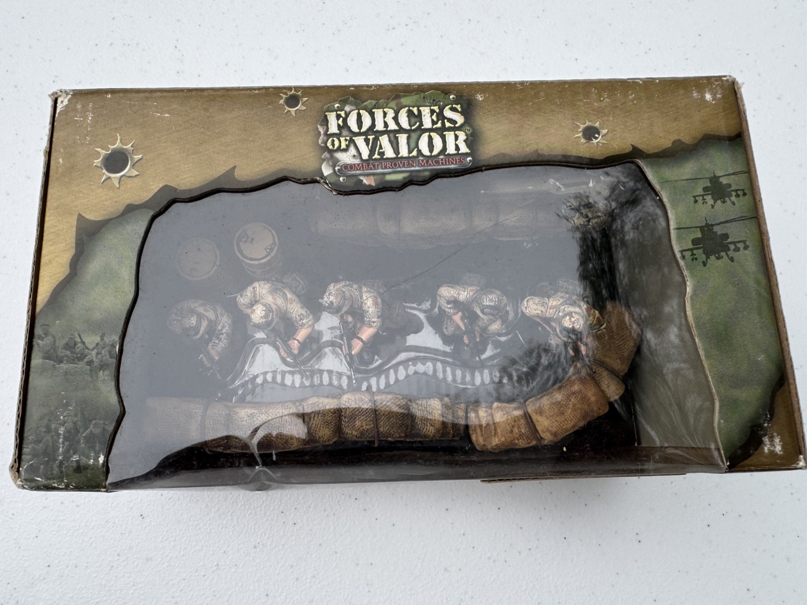 Rare FORCES OF VALOR 1:32 NIB US 24th Machanized Infantry Division Kuwait 1991 image 2